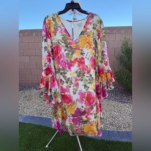 Calvin Klein Floral Dress – Size 16W